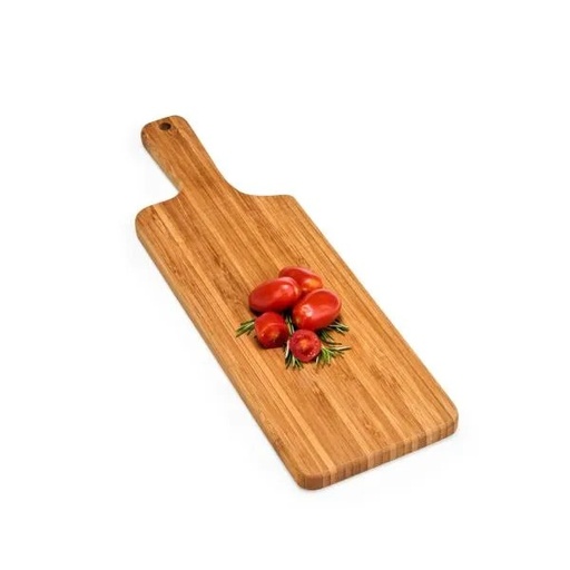 [TA-51003] TABUA EM BAMBU COM PEGADOR - 39X12X1,5 CM