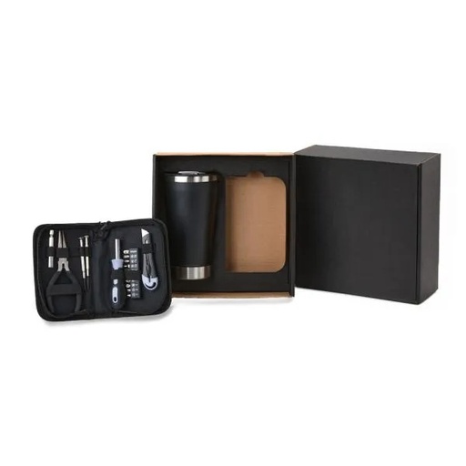 [KT-90406] KIT COPO TÉRMICO E CONJUNTO DE FERRAMENTAS - 17 PÇS