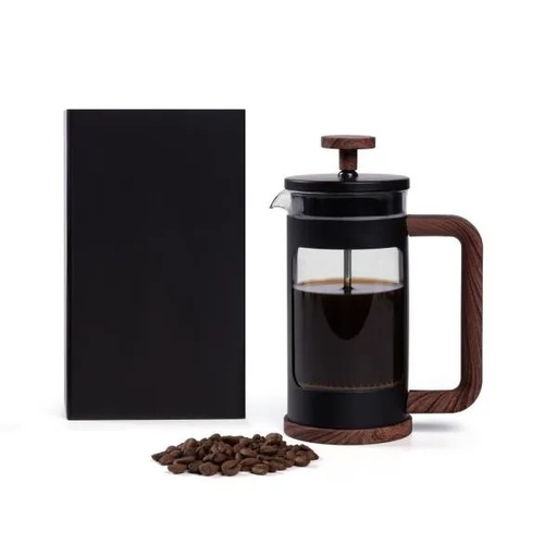 [IG-00428] CAFETEIRA PRENSA FRANCESA EM VIDRO / AÇO INOX - 350ML