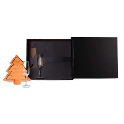 [KT-90349] KIT PETISQUEIRA E TAÇAS PARA CHAMPAGNE - 3 PÇS