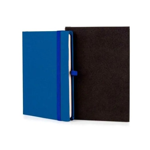 [LE-31163] CADERNETA C/ PAUTA AZUL - 12,2X17 CM
