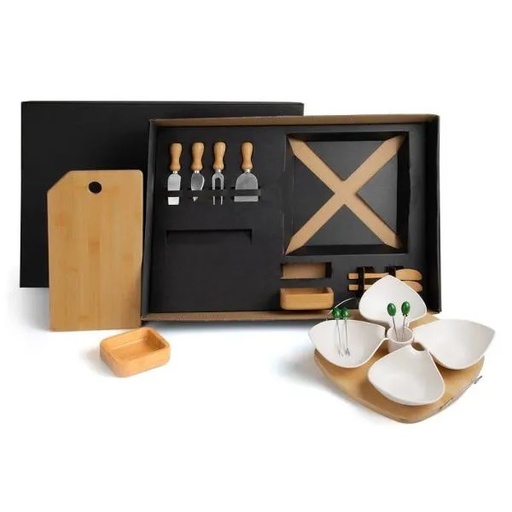 [KT-9035S] KIT PARA PETISCO - 18 PÇS