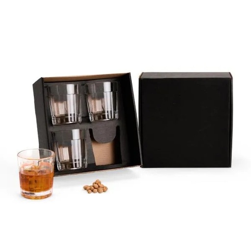 [VI-00514] CONJ. COPOS AMERICANOS PARA DRINK - 315 ML - 4 PÇS