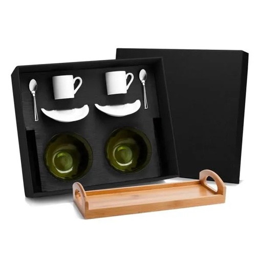 [KT-90075] KIT PARA CAFEZINHO - 9 PÇS