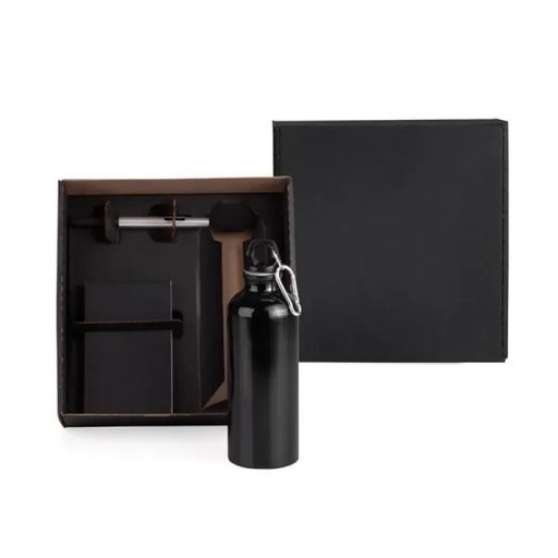 [KT-9041R] KIT COM SQUEEZE, CANETA E BLOCO - 3 PÇS