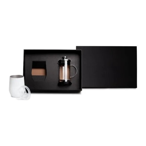 [KT-90335] KIT PRENSA FRANCESA E COPO TÉRMICO - 2 PÇS