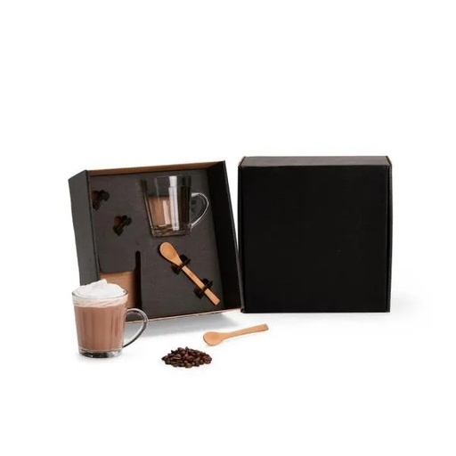 [KT-90437] KIT CANECAS COM COLHERES - 4 PÇS
