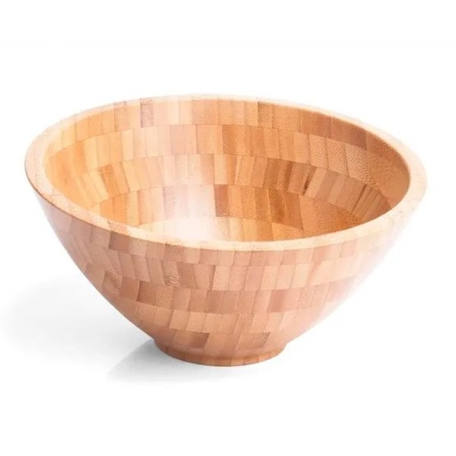 [RE-00553] CUMBUCA EM BAMBU REDONDA DE 2,2L
