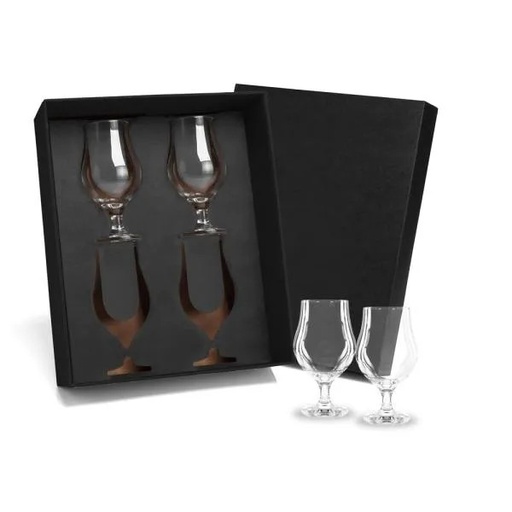 [VI-00324] JOGO DE COPOS VIDRO P / CERVEJA / DRINK 400 ML - 4 PÇS