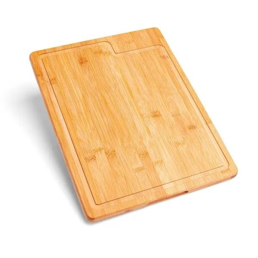 [TA-39003] TÁBUA PARA CHURRASCO EM BAMBU PREMIUM - 40X30X2CM