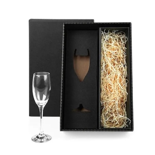 [VI-Z0711] TAÇA DE VIDRO P/ CHAMPAGNE 190 ML