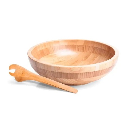 [CJ-02653] CUMBUCA EM BAMBU COM PEGADOR 22CM - 2L