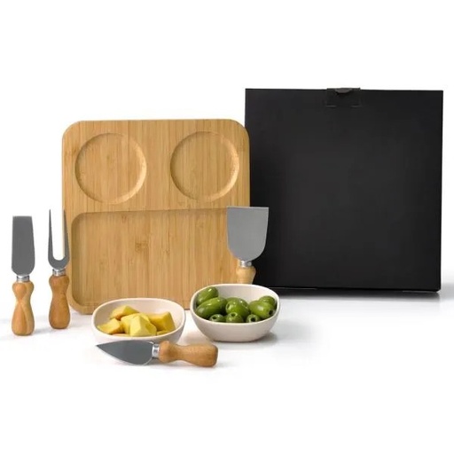 [KT-9033L] CONJUNTO PARA PETISCO - 7 PÇS