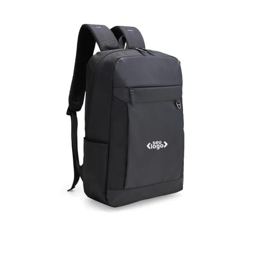 [MA-02701] MOCHILA EM POLYESTER/PU - PREMIUM - 20L - PRETA