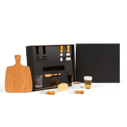 [KT-90600] KIT PARA PETISCO / QUEIJO / CERVEJA - 9 PÇS