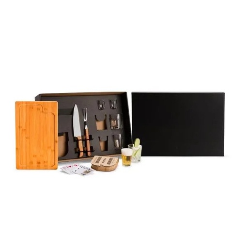 [KT-90432] KIT CHURRASCO, DRINK E TRUCO - 10 PÇS