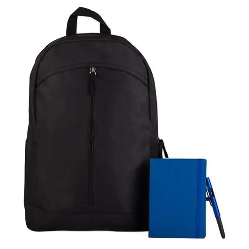 [KT-90259] CONJ. MOCHILA, CADERNETA E CANETA - 3 PÇS