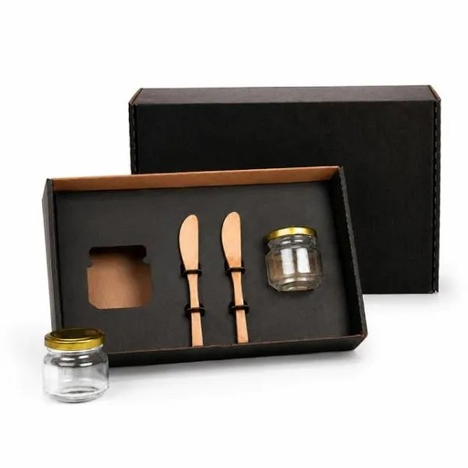 [KT-90131] KIT PARA PATÊ / GELÉIA - 4 PÇS