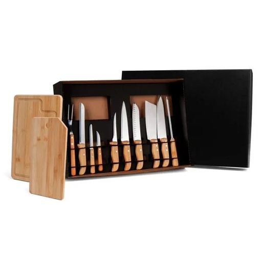 [KT-90027] KIT CHURRASCO E COZINHA - 12 PÇS