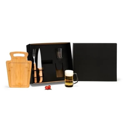 [KT-90511] KIT CHURRASCO E BAR - 5 PÇS