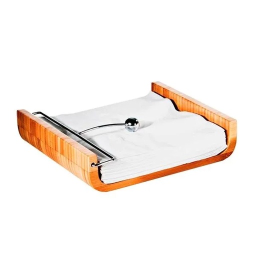 [GN-01193] PORTA-GUARDANAPOS EM BAMBU CANCUN GRANDE
