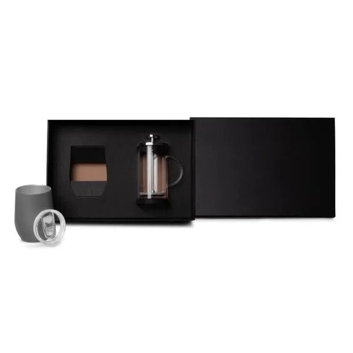 [KT-90336] KIT PRENSA FRANCESA E COPO TÉRMICO - 2 PÇS