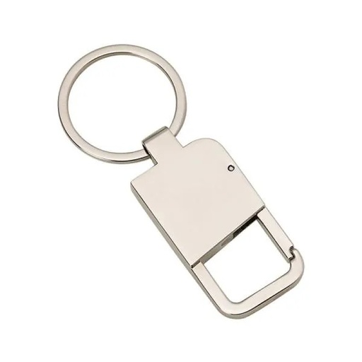 [CH-00590-900] CHAVEIRO EM METAL C/ MOSQUETÃO