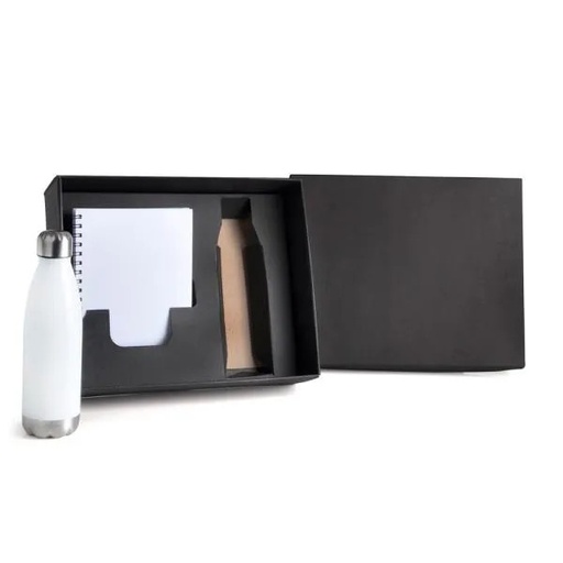 [KT-90287] KIT GARRAFA E CADERNO - 2 PÇS