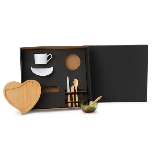 [KT-90396] KIT PARA CAFÉ DA MANHÃ - 8 PÇS