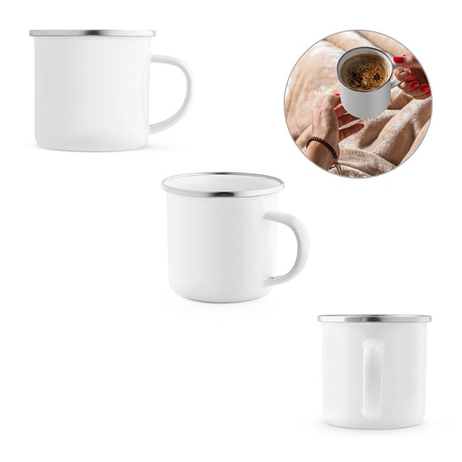 [94319-106] GOTZE SUB. Caneca em esmalte para sublimação (350 mL)