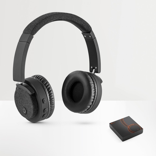 [97956-133] BEATDRUM. Fones de ouvido sem fios com autonomia de 16h, em ABS e tecido