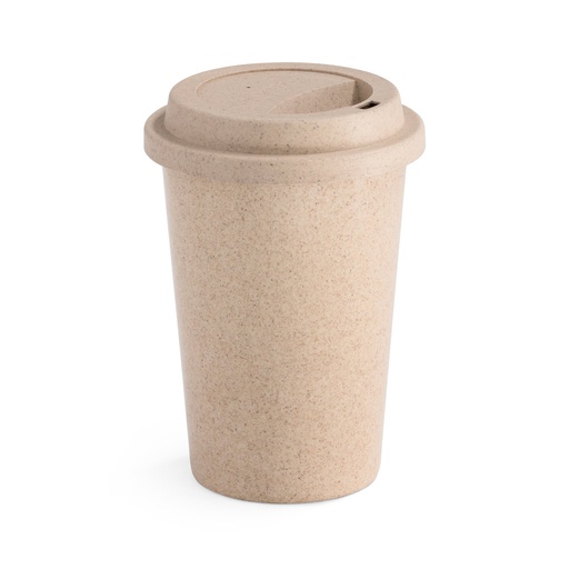 [94636-150] TISANA. Copo para viagem em fibra de bambu (60%) e PP (40%) (450 mL)