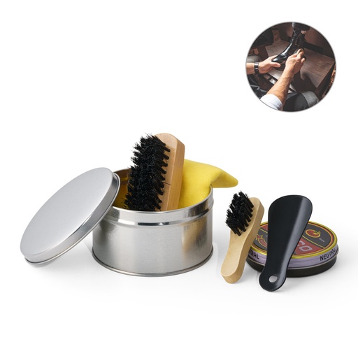 [98117-127] COBB. Kit de limpeza de sapatos com 5 peças