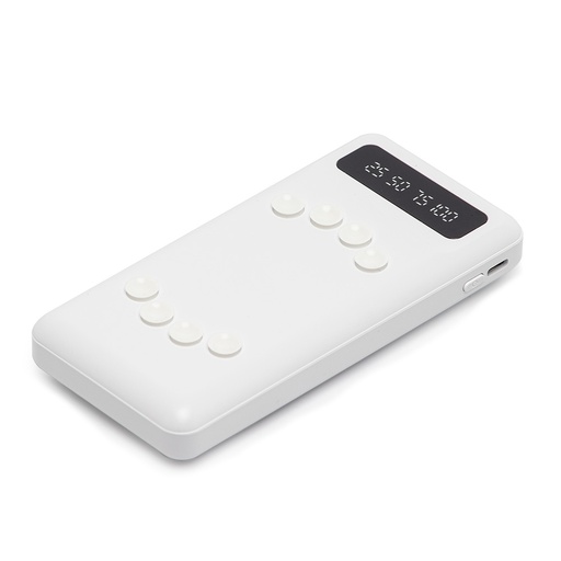 [X172944] POWER BANK 10.000MAH C/ LANTERNA E MULTISSAÍDAS