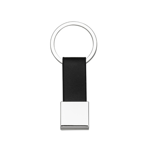 [X013749] CHAVEIRO DE METAL C/ COURO