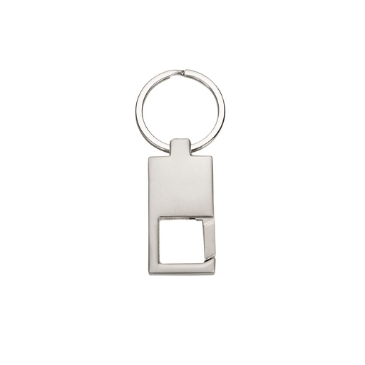 [X015466] CHAVEIRO DE METAL RETANGULAR