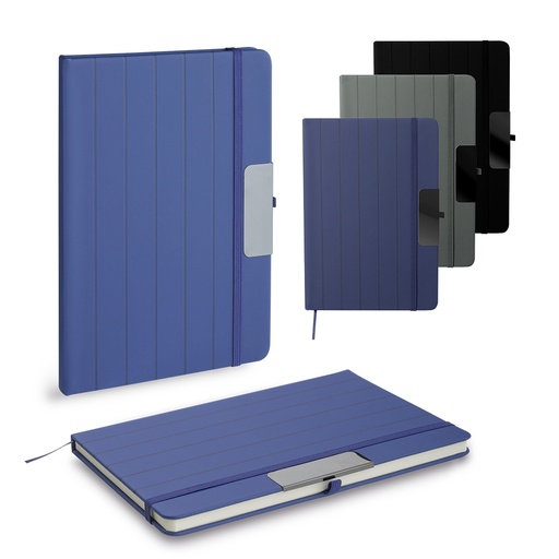 Caderno A5 em PU (21x15cm)