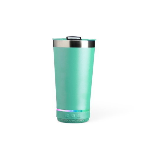 [X164224] COPO TÉRMICO 400ML COM CAIXA DE SOM
