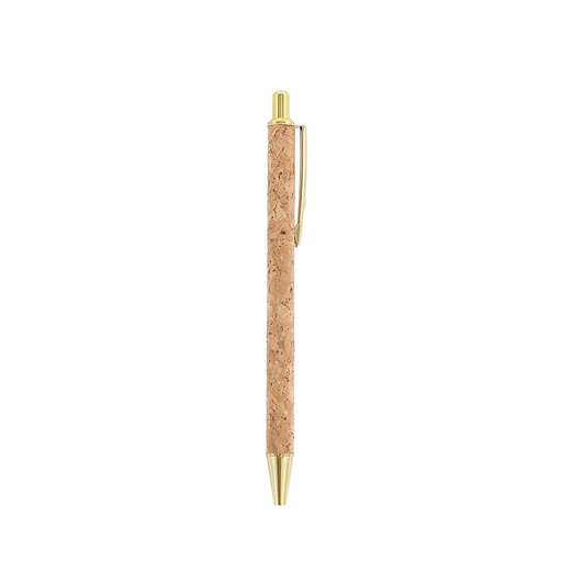[X147494] CANETA METAL E CORTIÇA