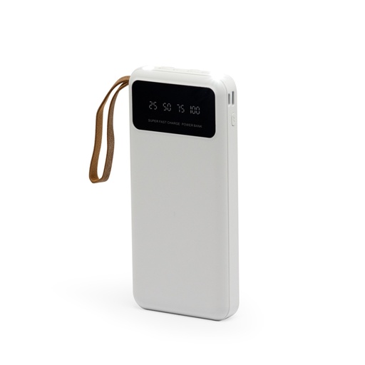 [X173002] POWER BANK 10.000MAH COM LANTERNA E MULTISSAÍDAS
