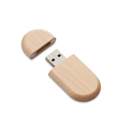 [X091472] PEN DRIVE 4GB ECOLÓGICO OVAL