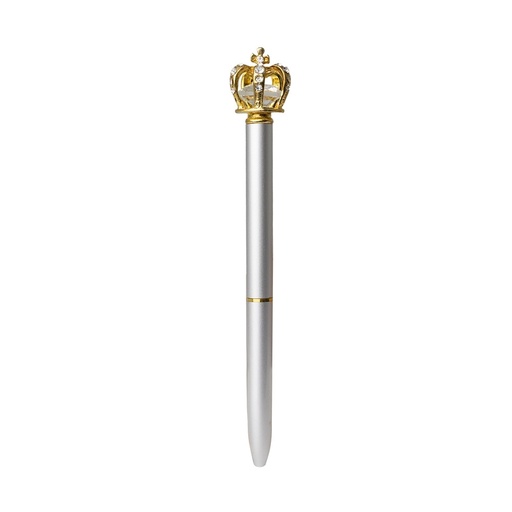[X164542] CANETA METAL COROA