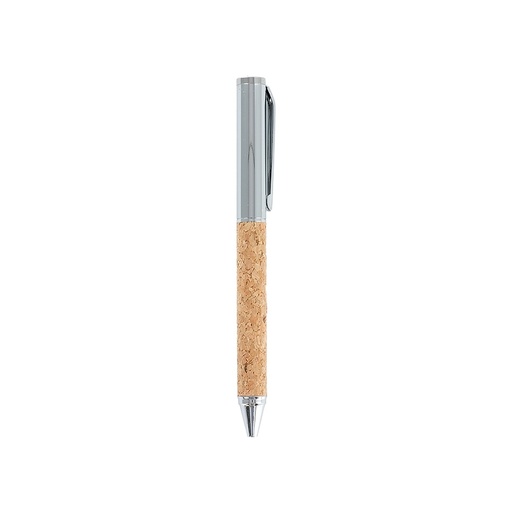 [X147699] CANETA METAL E CORTIÇA