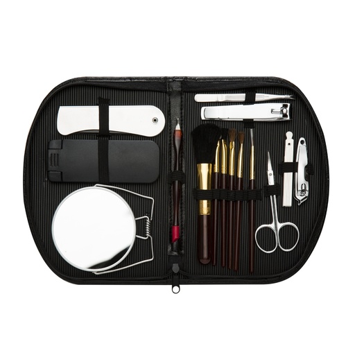 [X005703] KIT MANICURE 15 PEÇAS C/ ESTOJO