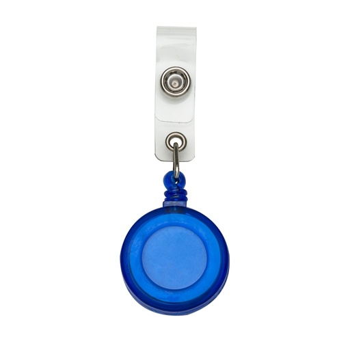 [X030112] PORTA CRACHA AZUL TRANSPARENTE