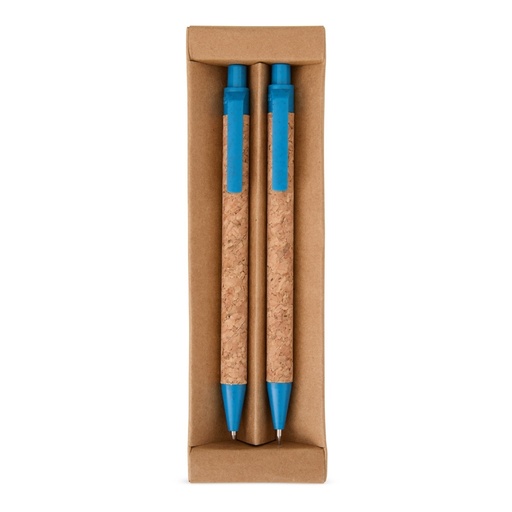[X169200] KIT ECOLÓGICO CANETA E LAPISEIRA CORTIÇA