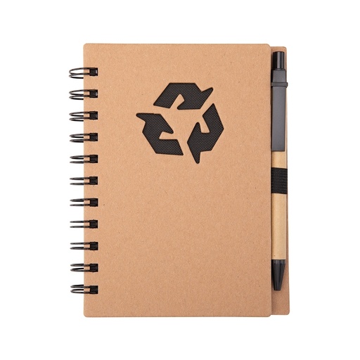 [X247480] CADERNO ECOLÓGICO COM CANETA