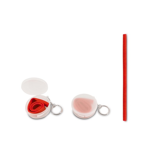 [X100447] CANUDO EM SILICONE NO ESTOJO
