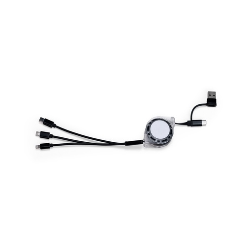 [X246824] CABO USB RETRÁTIL 3 EM 1
