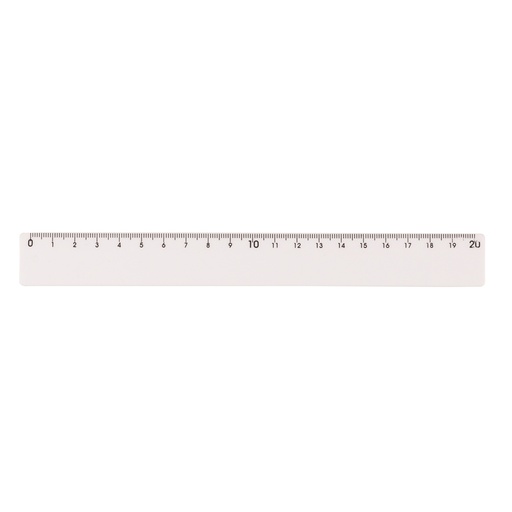 [X070645] RÉGUA PLÁSTICA 20CM